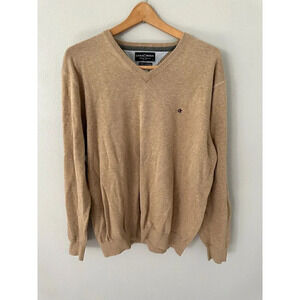 Casa Moda Pull Over V-Neck Sweater 100% Pima Cotton Mens XL